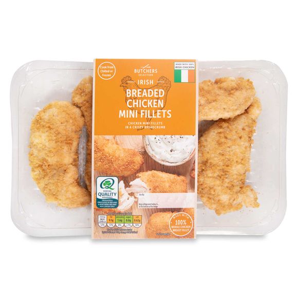 Irish Breaded Chicken Mini Fillets 360g Butcher's Selection